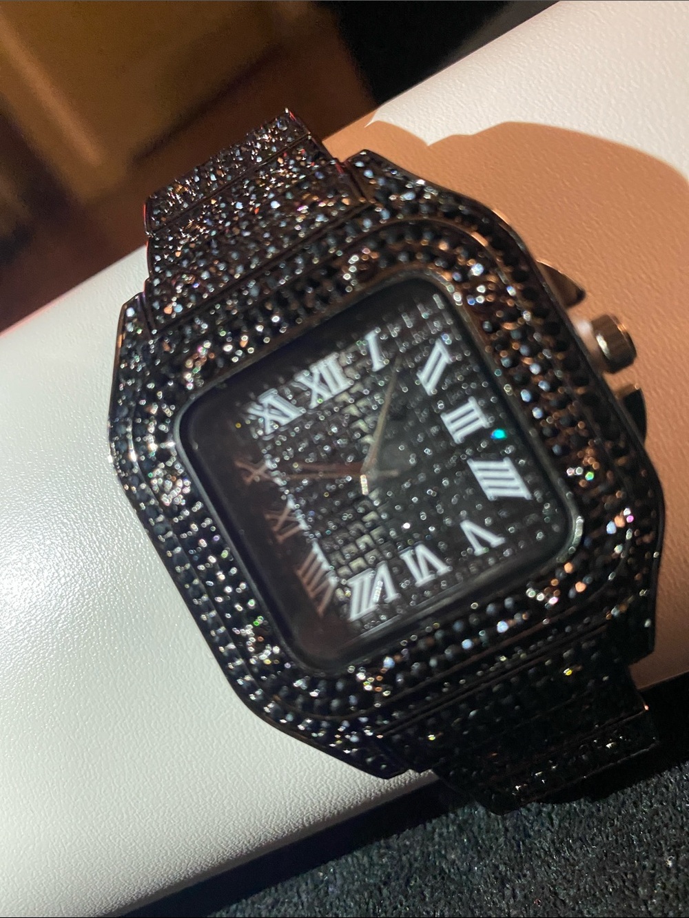 Black executive lab ice luxury